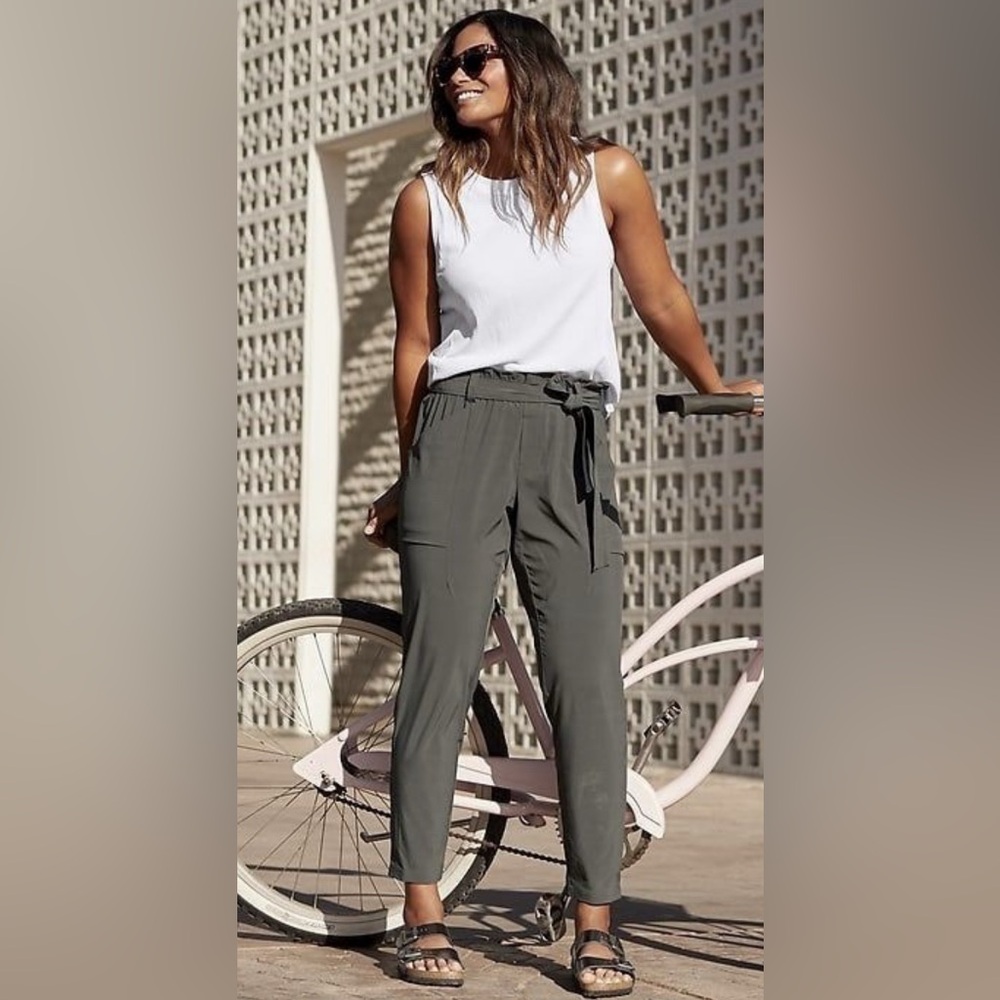 Athleta Gray Modern Trousers